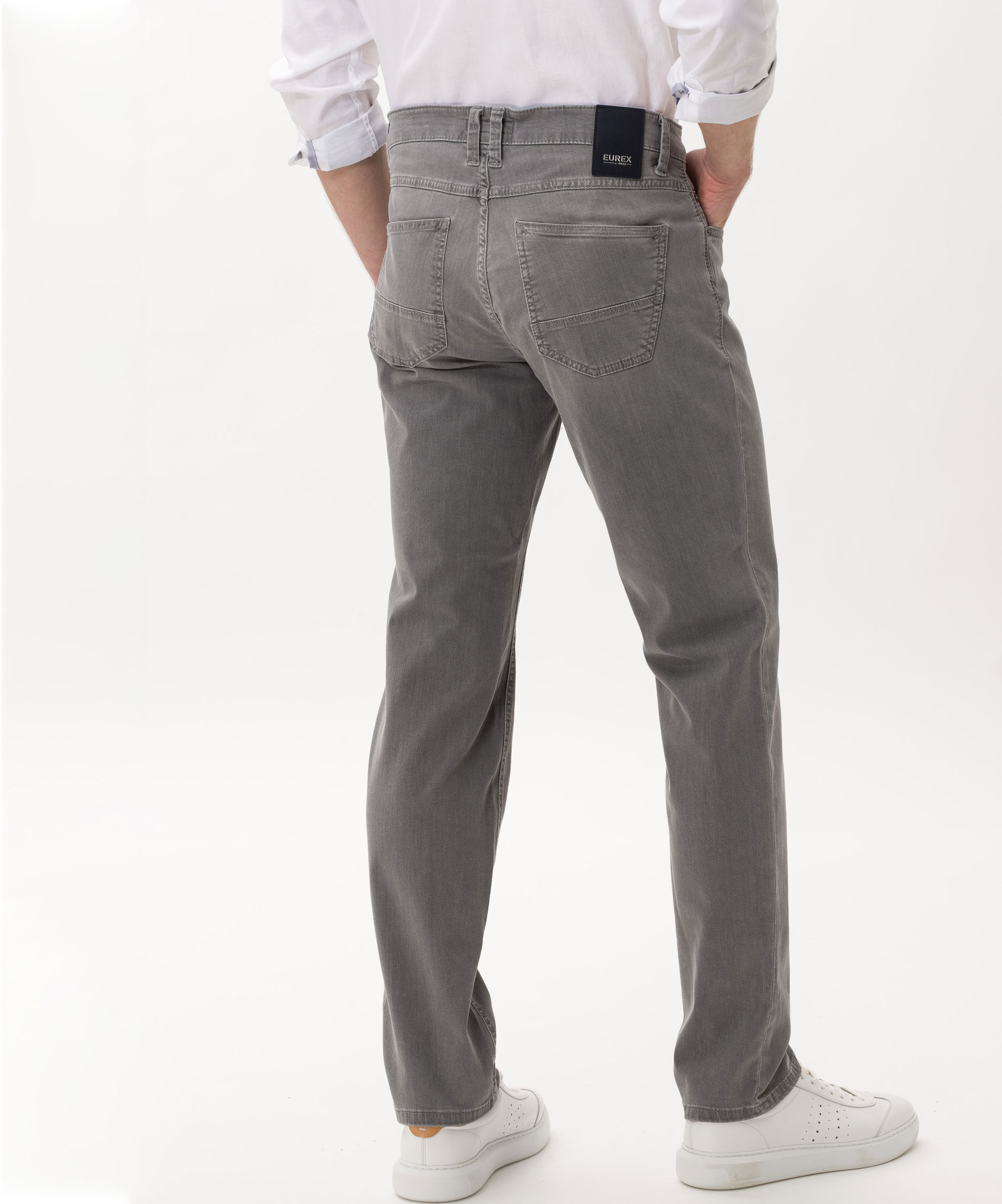 Luke Fashion Rozing Stretch Brax High Men\'s Jan | Authentic Stone Denim Jeans