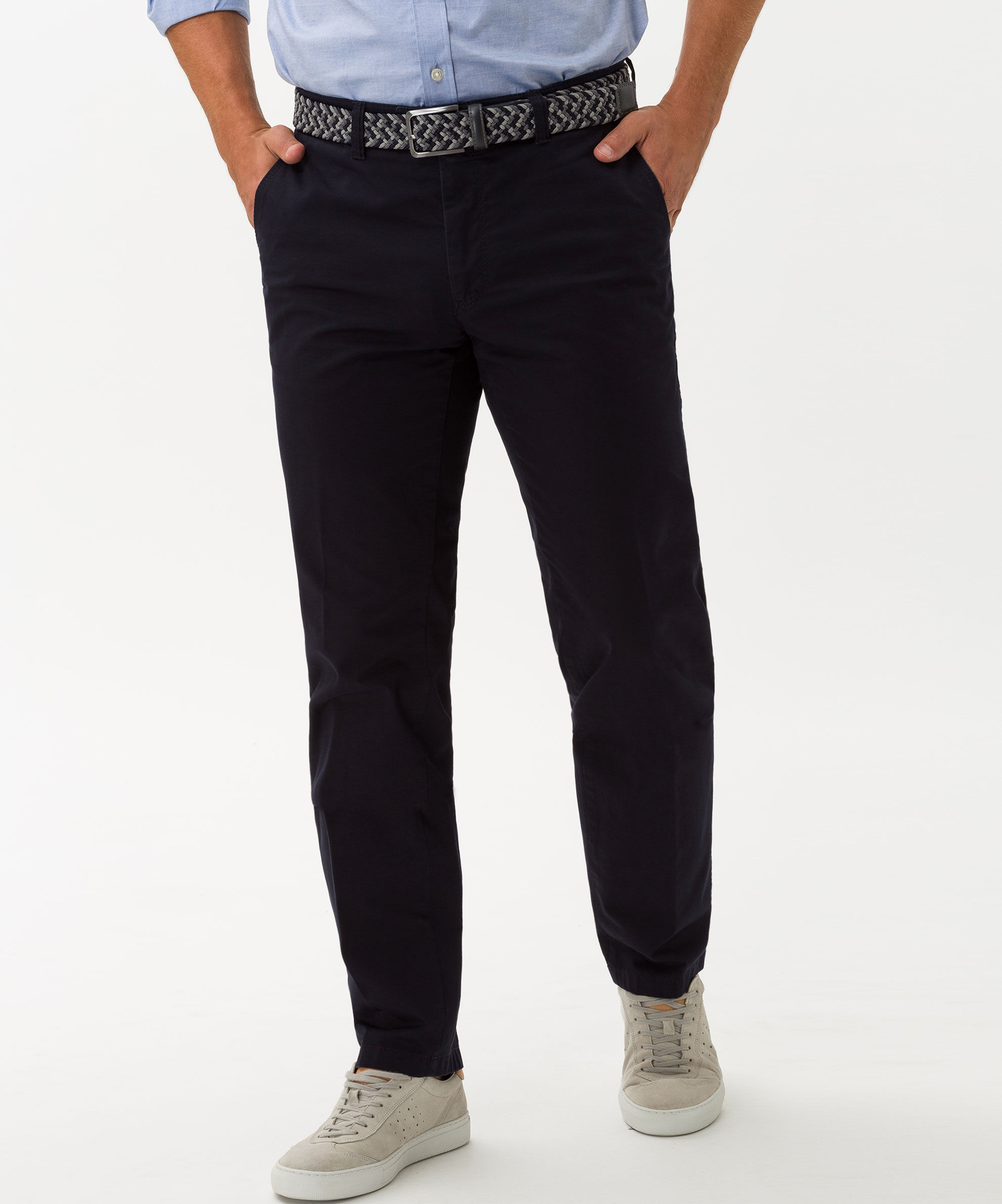 Rozing Jim-S | Blue Fashion Perma Jan Brax Luxury Pants Men\'s