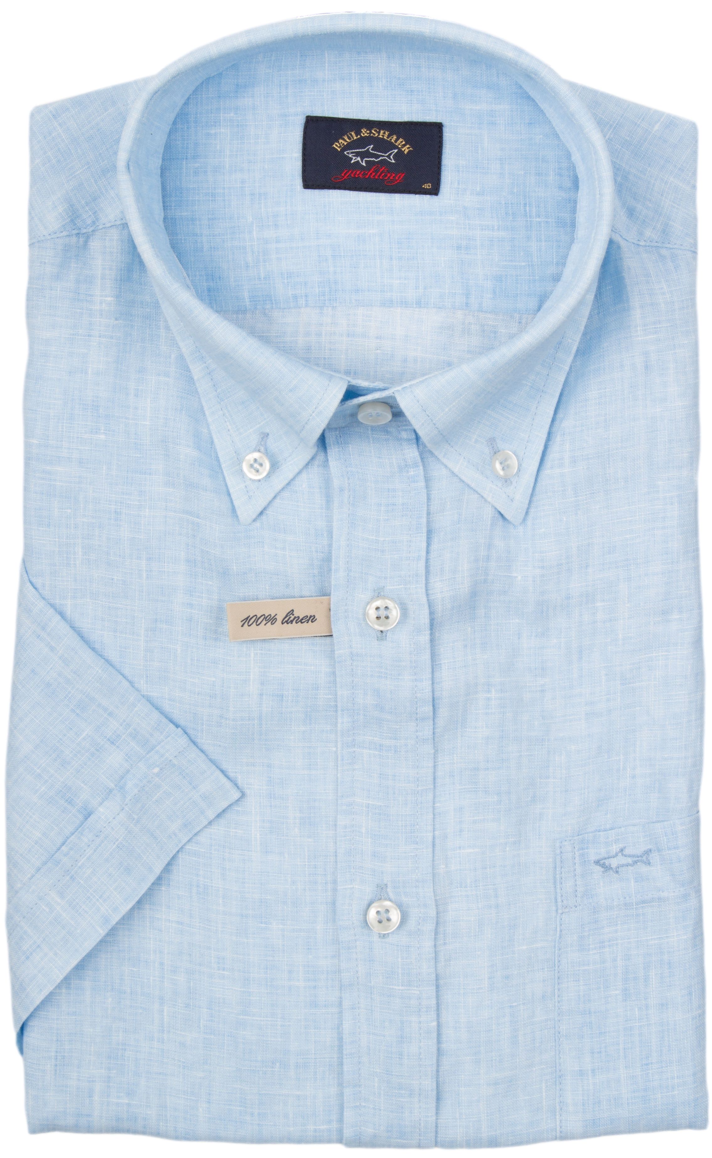 White linen shirt - Paul, Men's Shirt