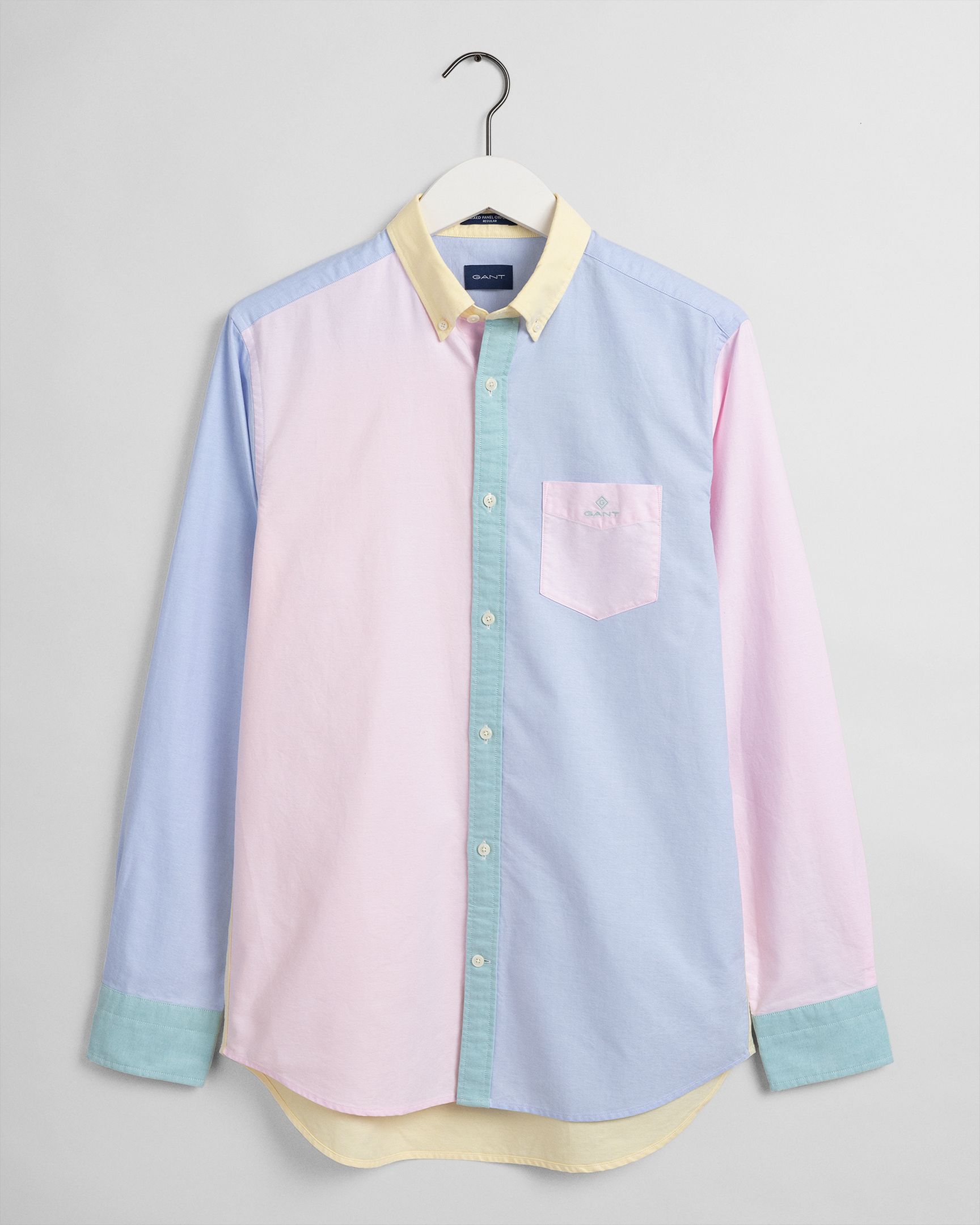 APNY Button-up w roll up sleeves Multi Color