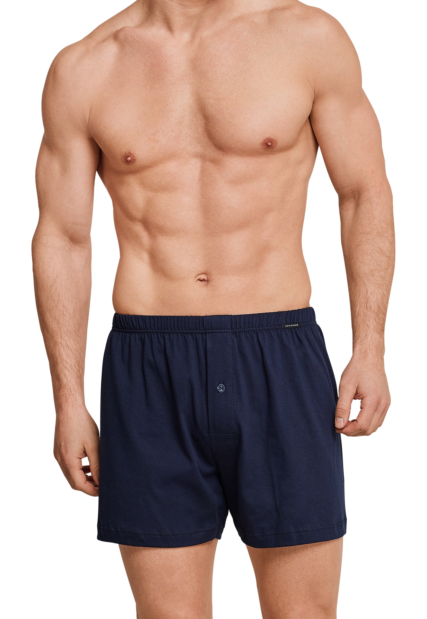 Schiesser Selected! Inspiration Boxershort Jersey 2Pack Underwear Evening | Jan Men's Fashion