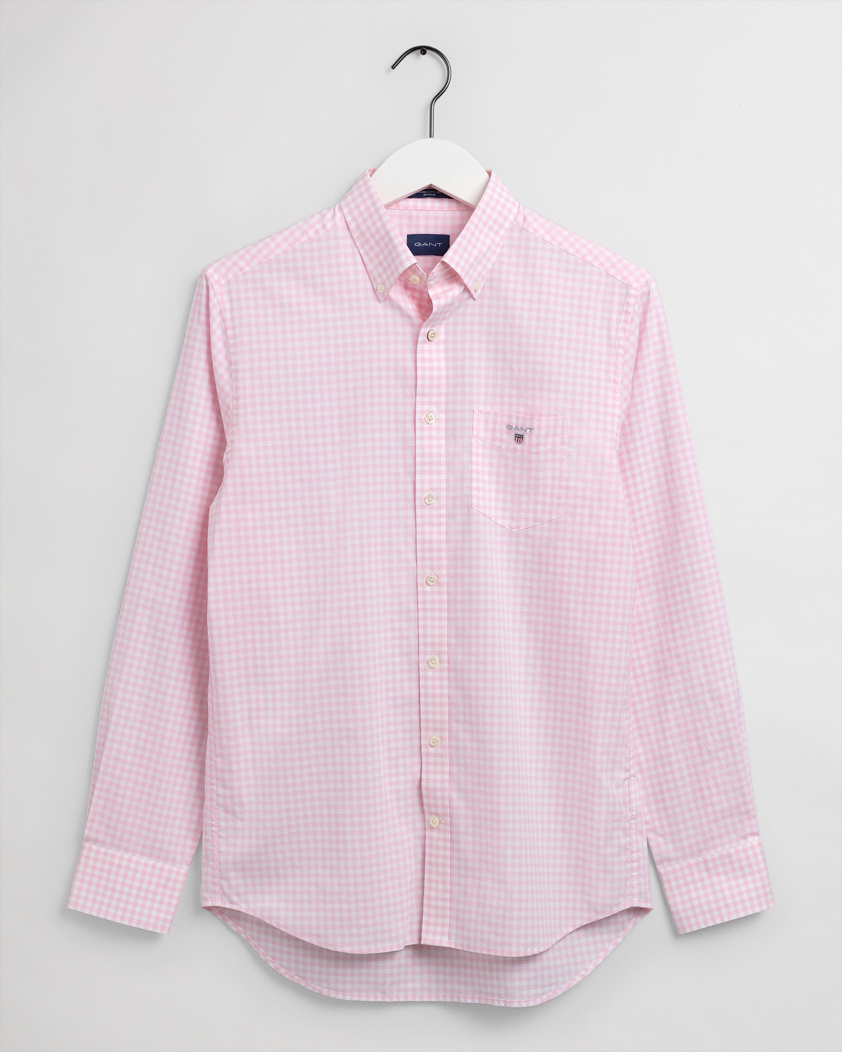 Arresteren Stuwkracht Site lijn Gant The Broadcloth Gingham Shirt California Pink | Jan Rozing Men's Fashion