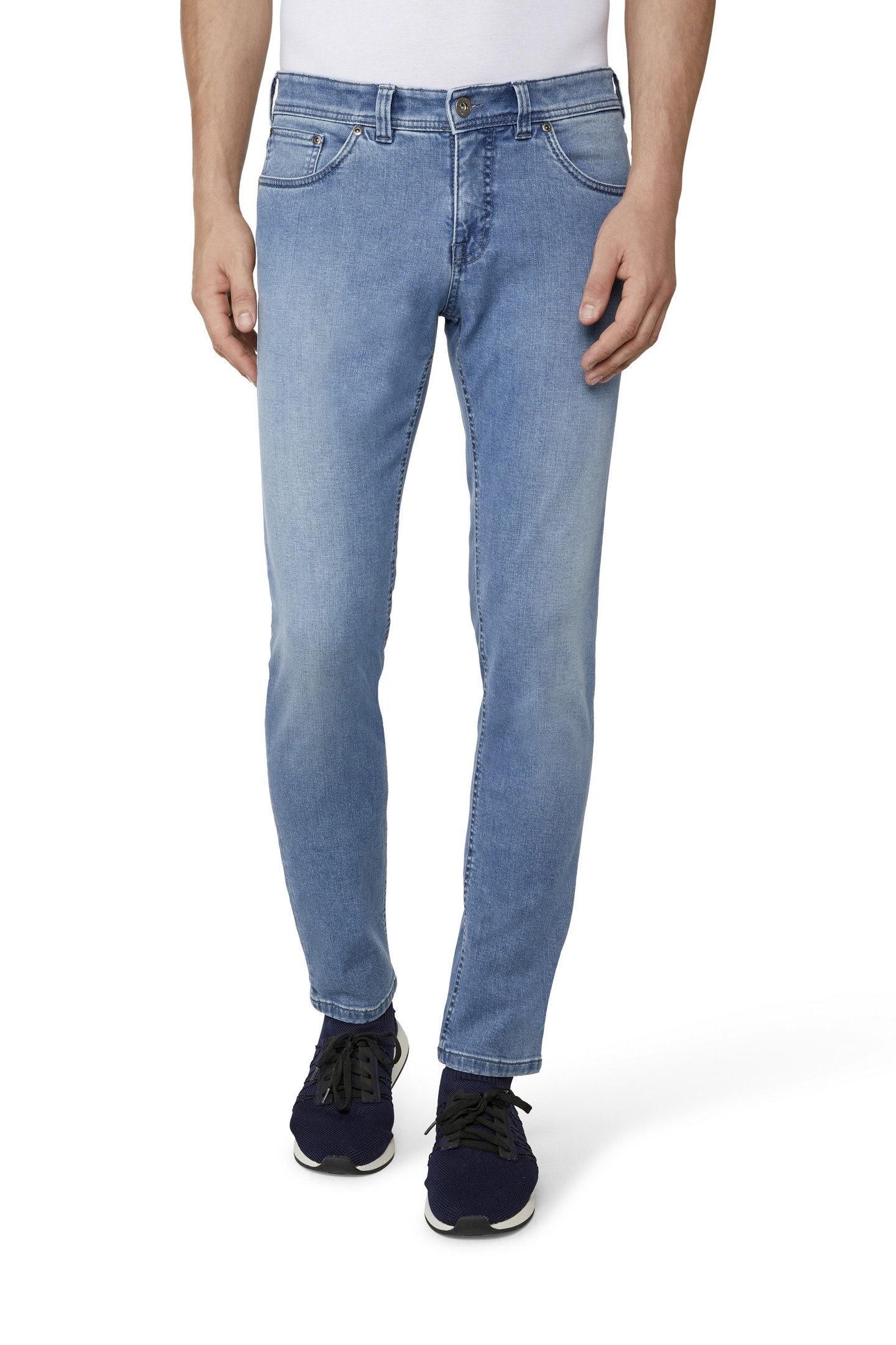 Gardeur Sandro Slim-Fit Jeans Light Blue | Jan Rozing Men's Fashion