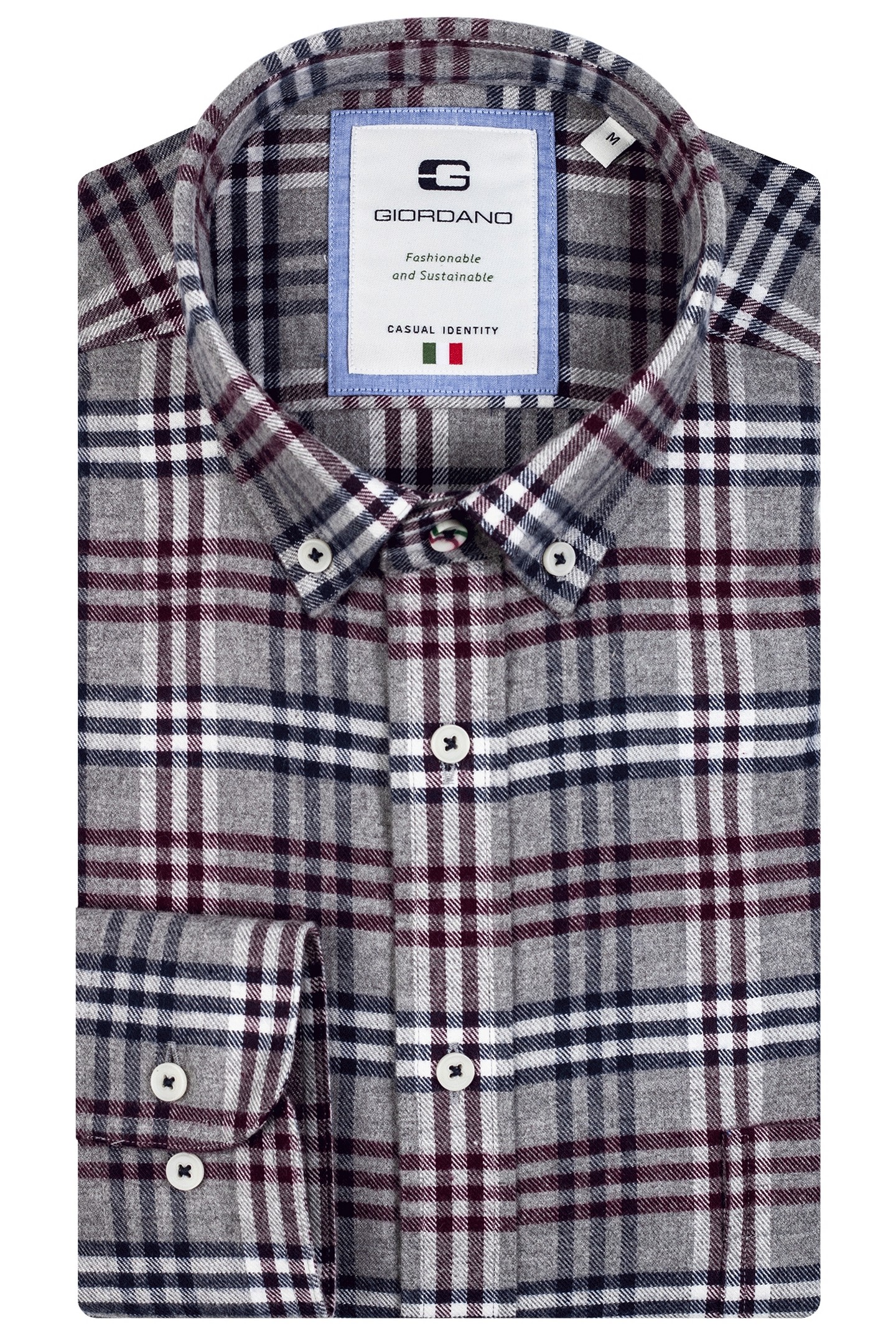 Brushed Twill Check Shirt