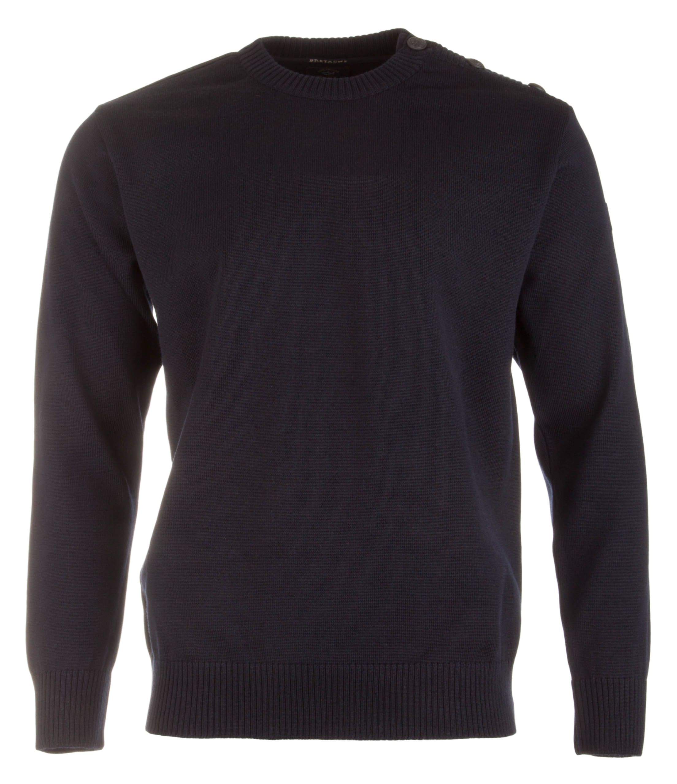 Paul and shark shop shoulder button jumper