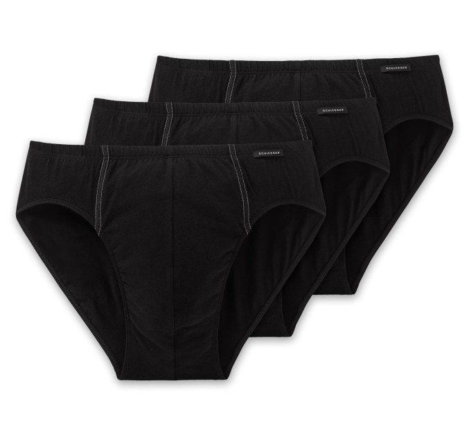 Schiesser Essential Slips Supermini 3Pack Underwear Dark Evening Blue
