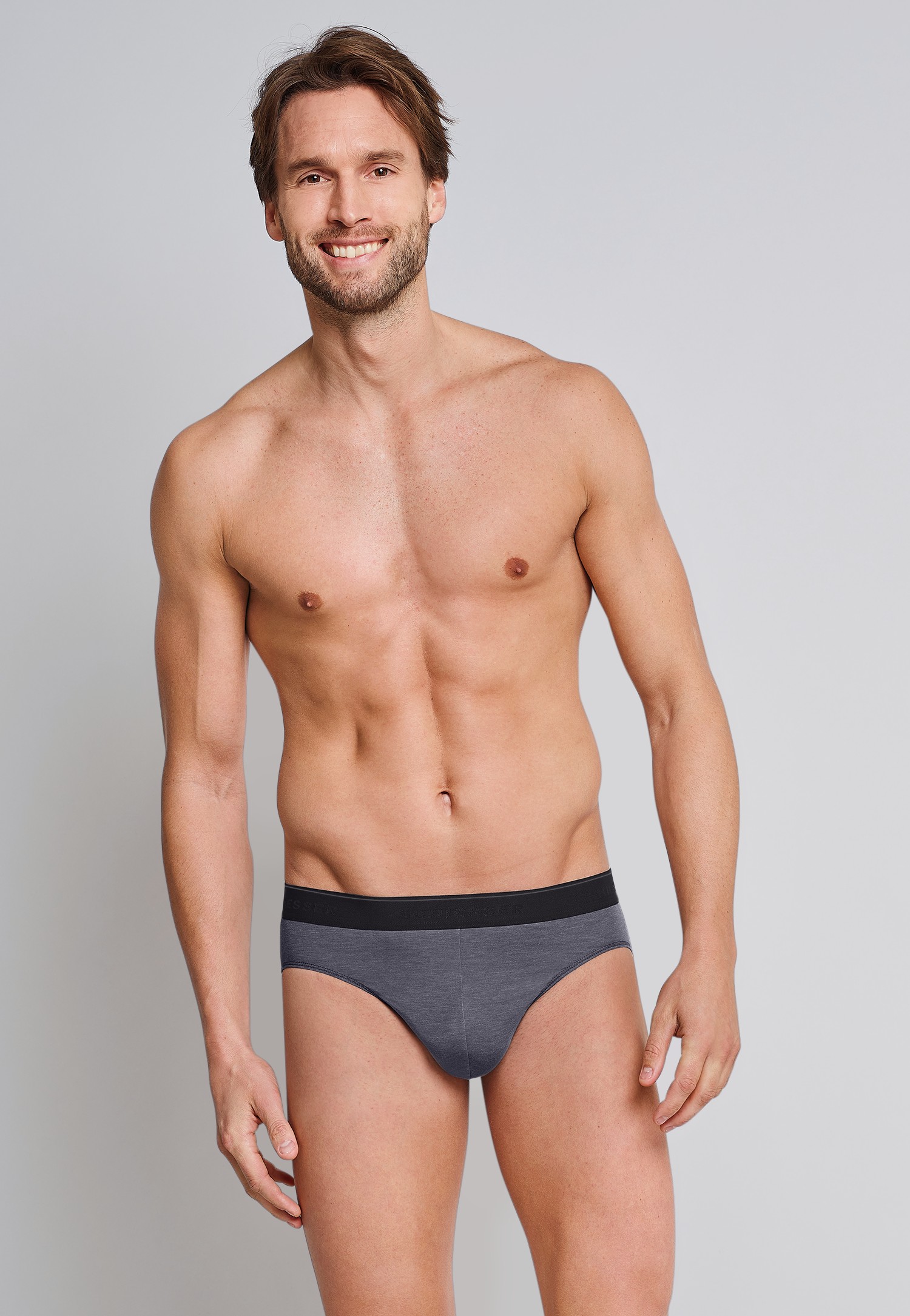 Schiesser Personal Fit Rio-Slip Underwear Grey